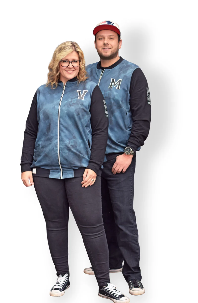 Fadenkäfer Schnittmuster "College Jacke" Damen