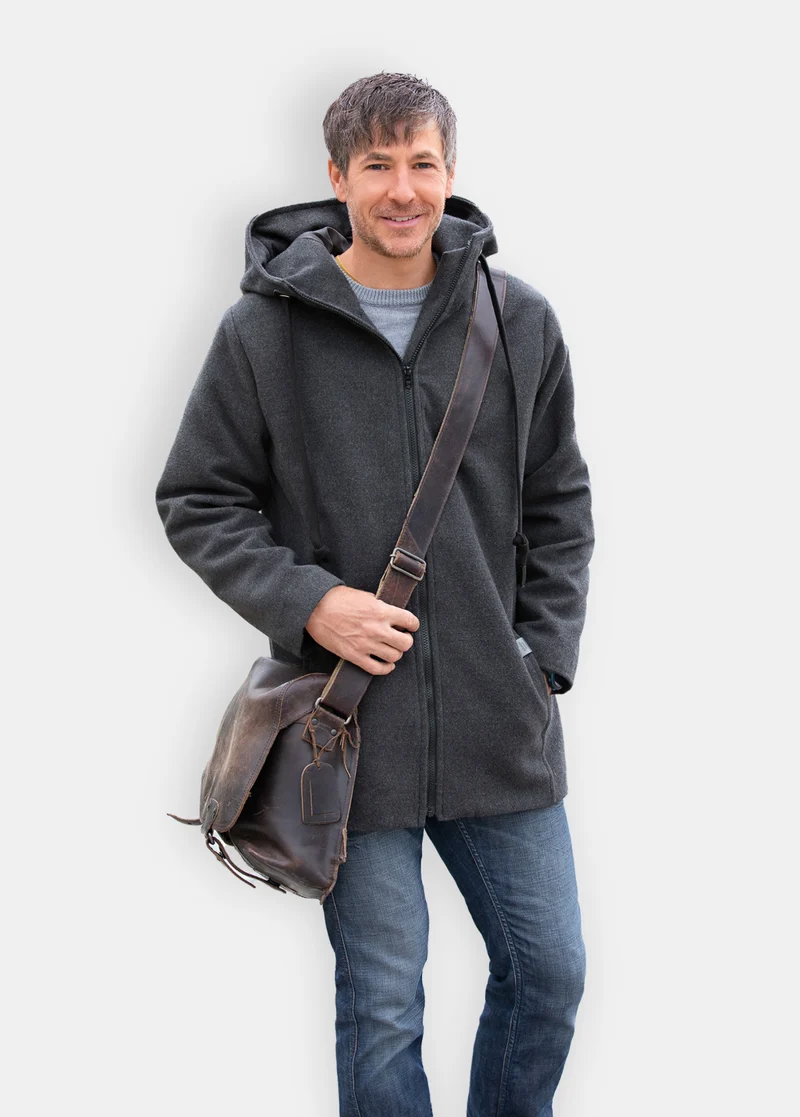 Fadenkäfer Schnittmuster "Alex" Herren Parka Mantel