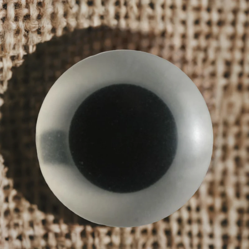 Augenknöpfe mit Steg 10mm transparent 1 Paar