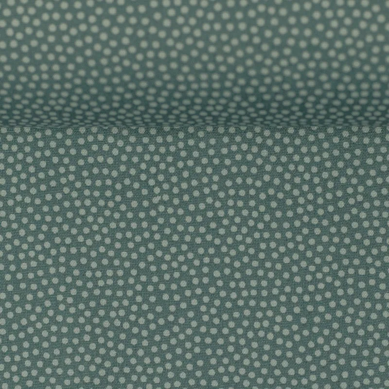 Baumwolle "Dotty" Swafing smaragd Punkte 2mm