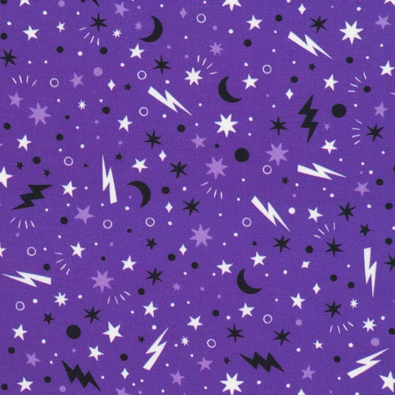 Robert Kaufman, Lights Out, Stars & Lightning, Purple