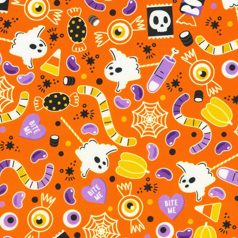 Robert Kaufman, Lights Out, Tossed Candy, Orange