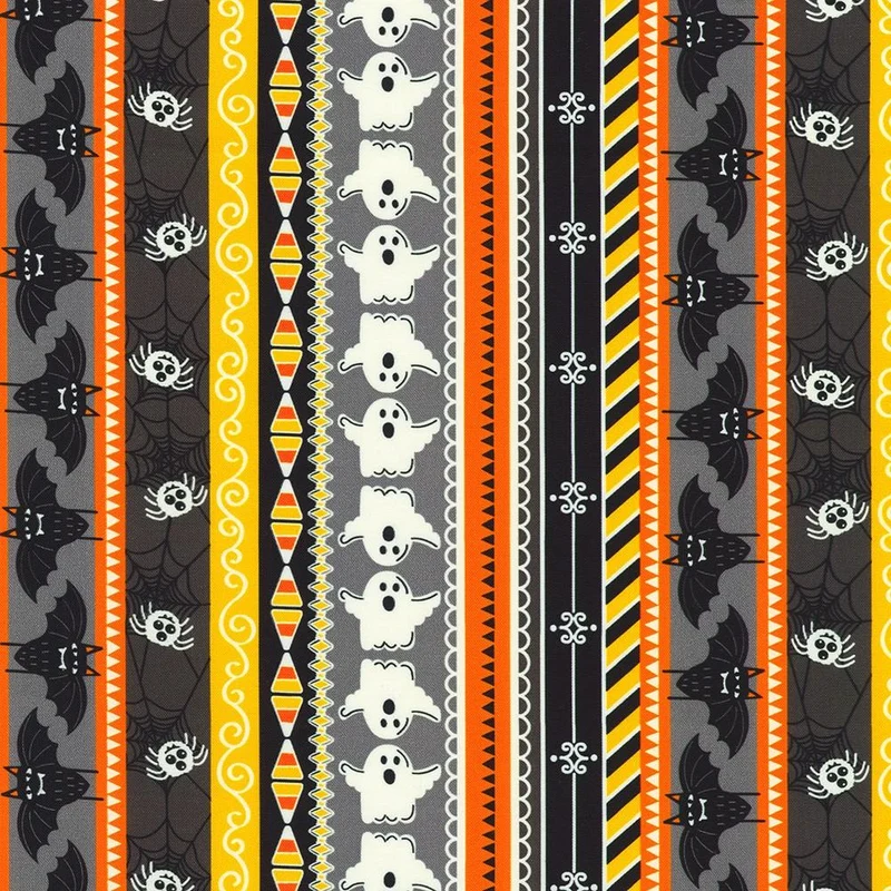 Robert Kaufman, Lights Out, Stripe, Black Multi