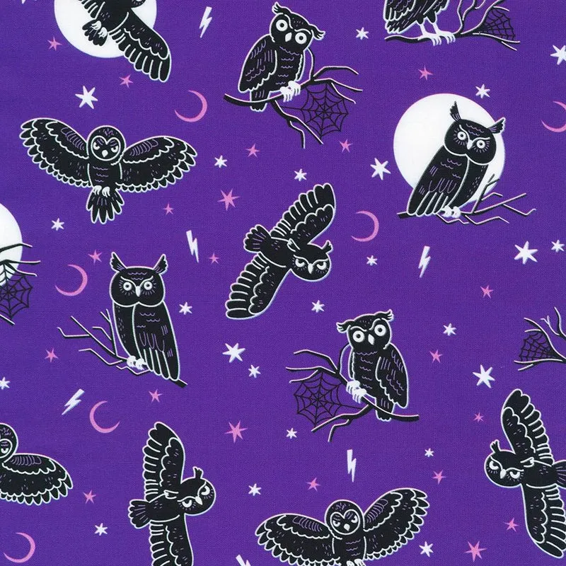 Robert Kaufman, Lights Out, Owls & Gravestones, Purple