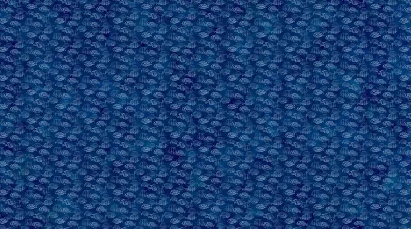 Northcott, Coral Reef, Fush, Navy Blue