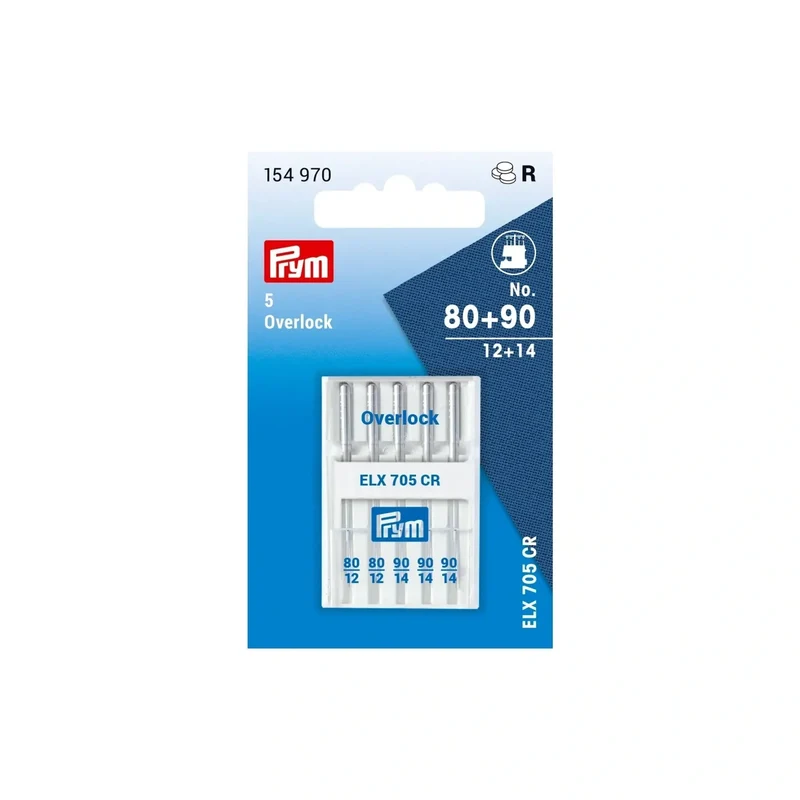 Prym Nähmaschinennadeln "Overlock", No. 80-90