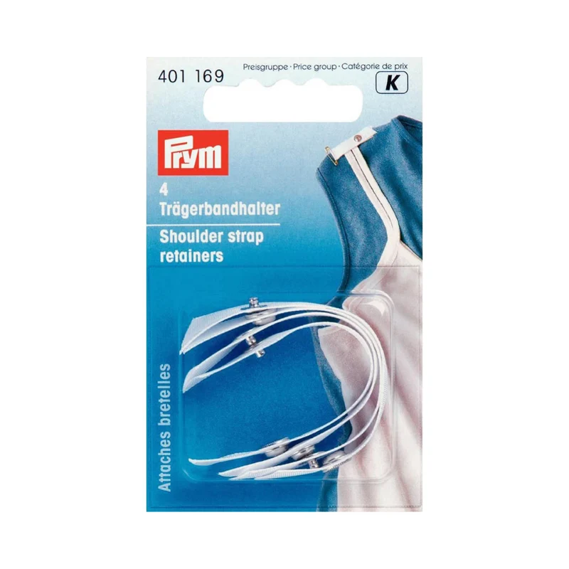 Prym Trägerbandhalter – 4 Stück
