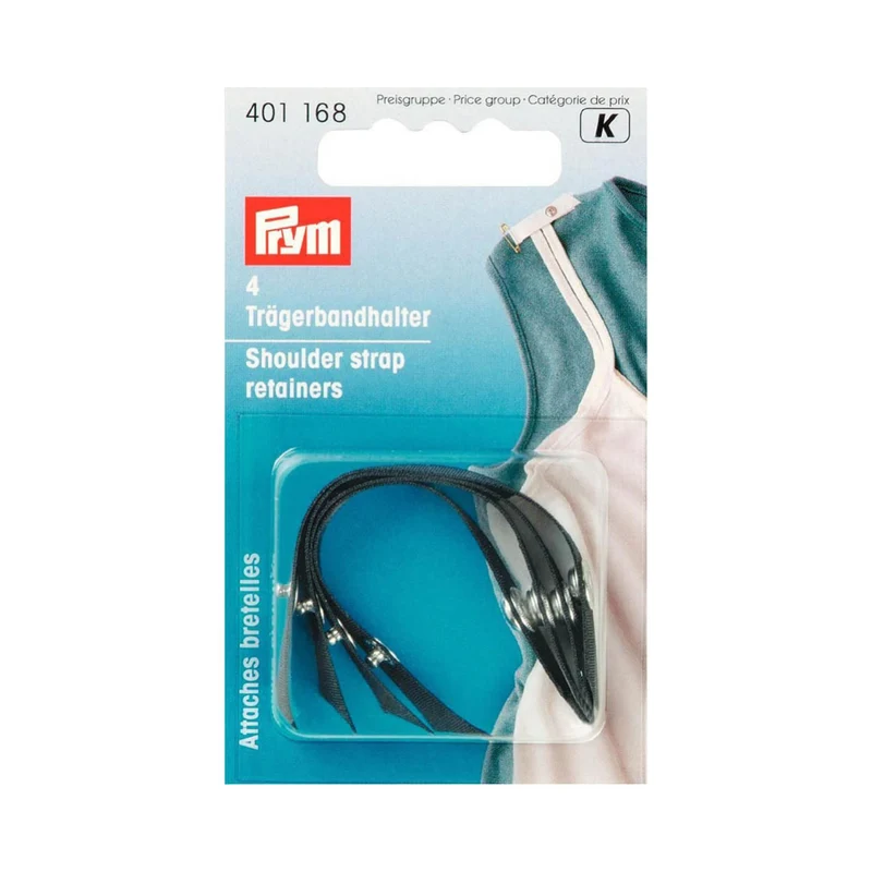 Prym Trägerbandhalter – 4 Stück