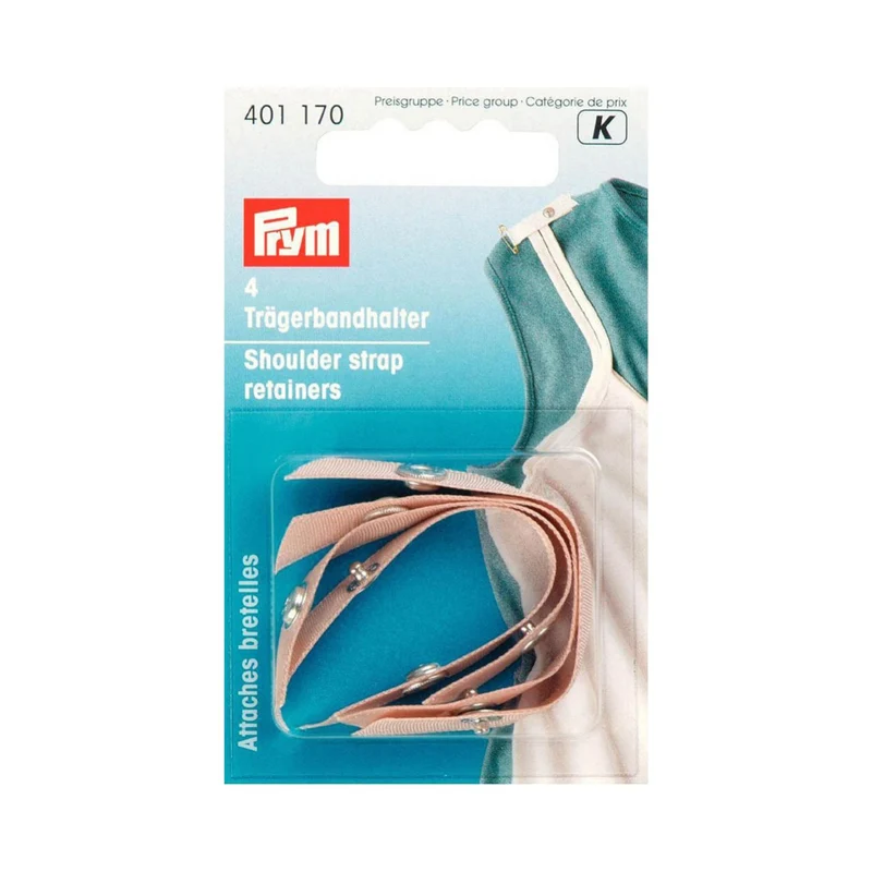Prym Trägerbandhalter – 4 Stück