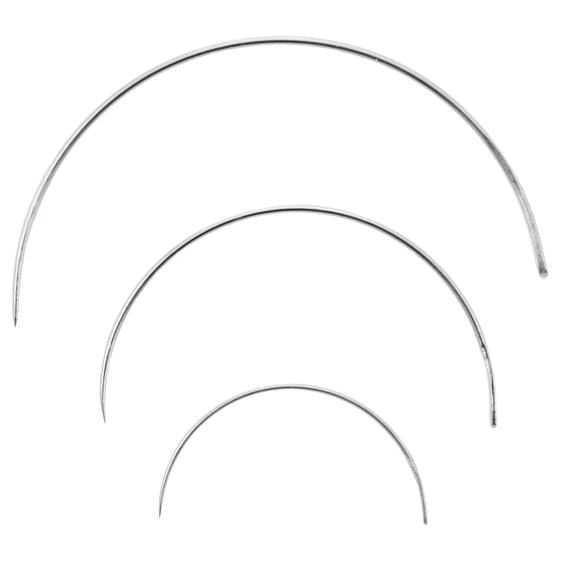 Veno Polsternadeln gebogen – 3er Set