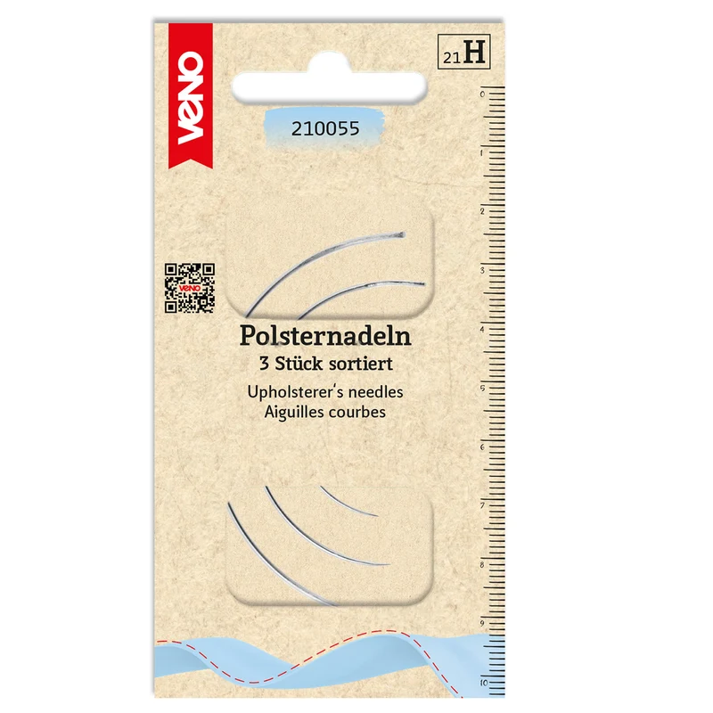 Veno Polsternadeln gebogen – 3er Set