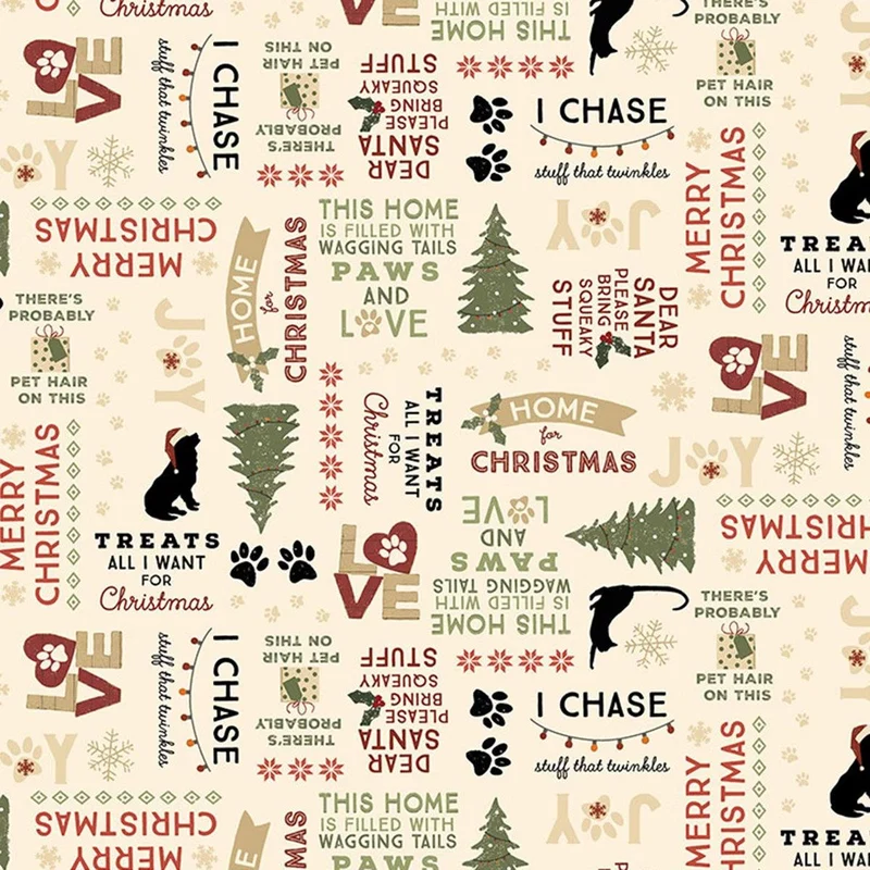 Clothworks, Christmas Tales, Digital Words, Butter Cream