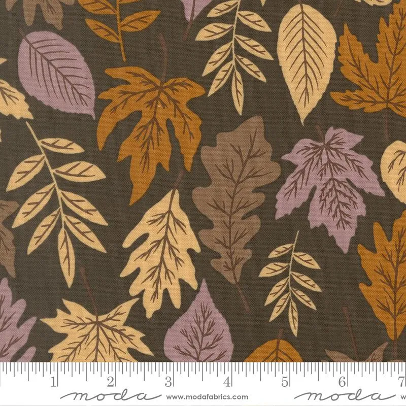 Moda, Fancy That Design House, Windfall, Leaf Fall, Dark Moss Green