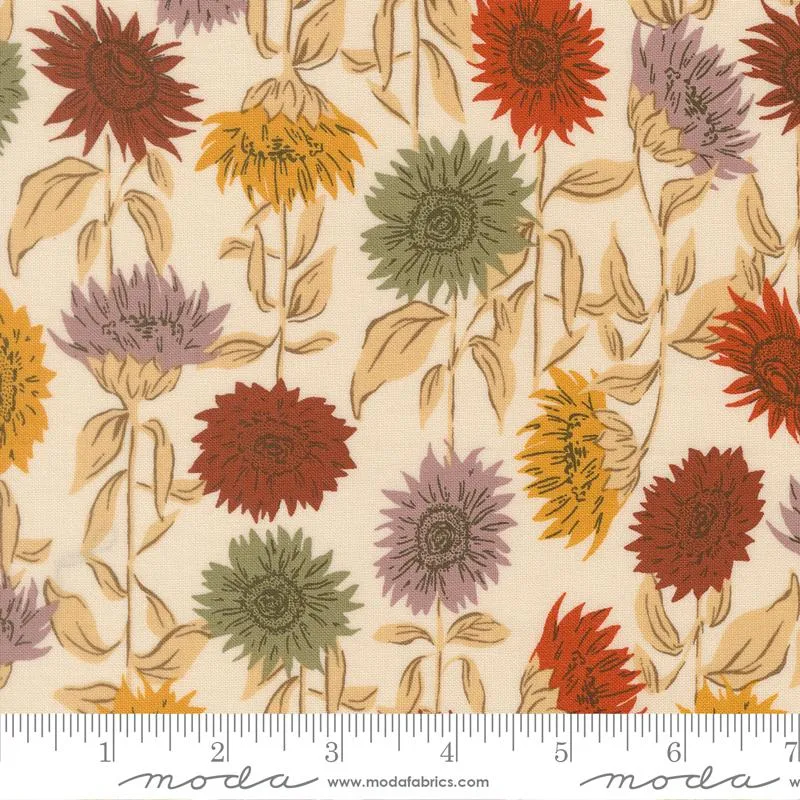Moda, Fancy That Design House, Windfall, Sunflower Field Eggshell