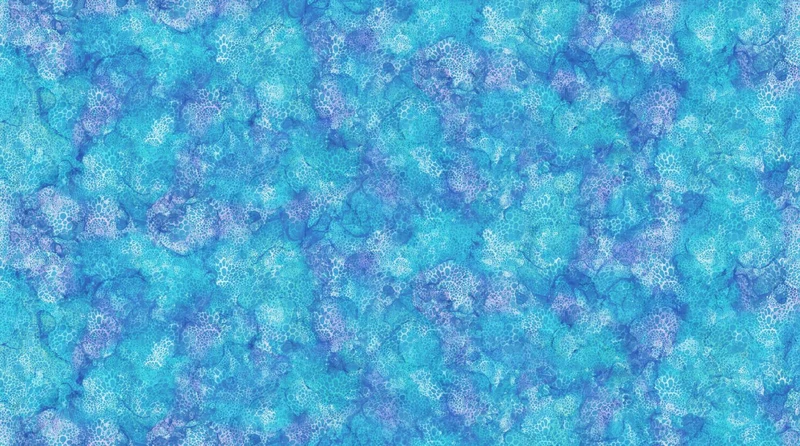 Northcott, Coral Reef, Bubbles, Blue