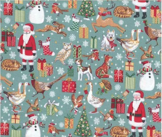 Andover Country Christmas Friends, Teal