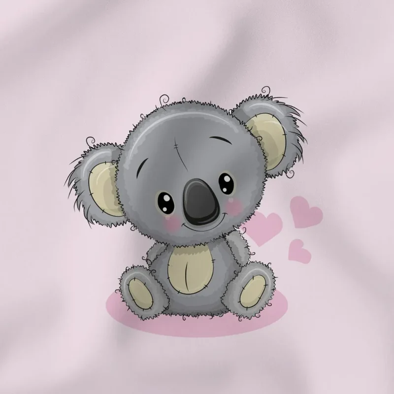 Jersey Panel Koala | 45x50 cm