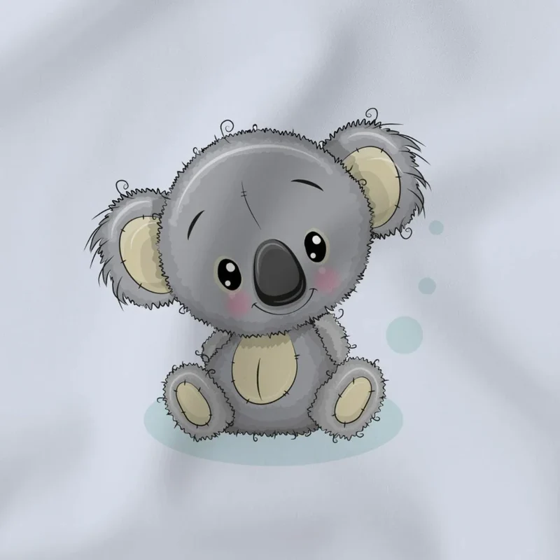 Jersey Panel Koala | 45x50 cm