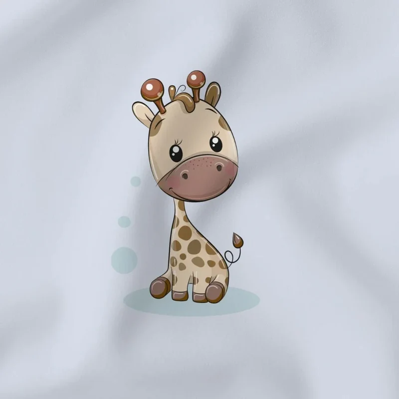 Jersey Panel Giraffe | 45x50 cm