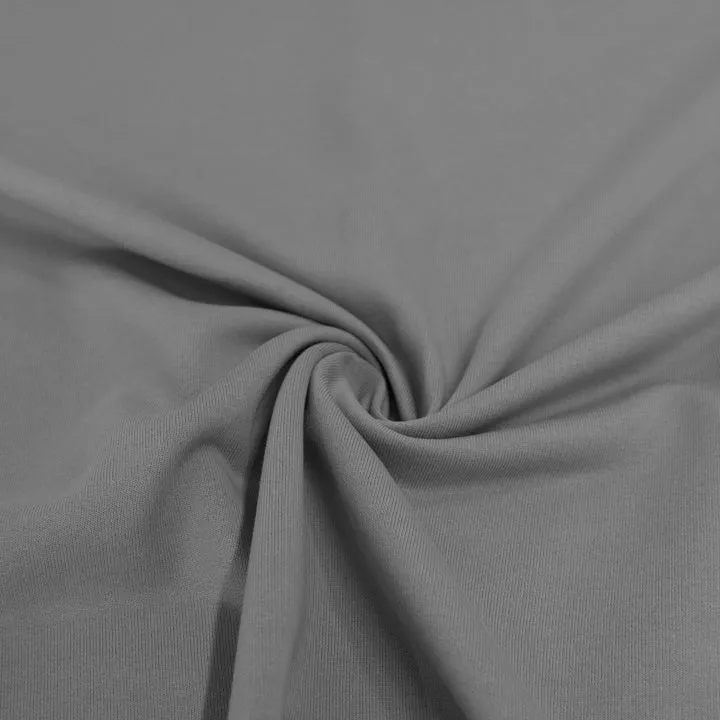 Baumwoll-Sweat – hellgrau