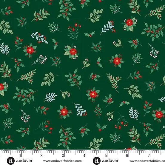 Andover, Nutcracker, Foliage, Green