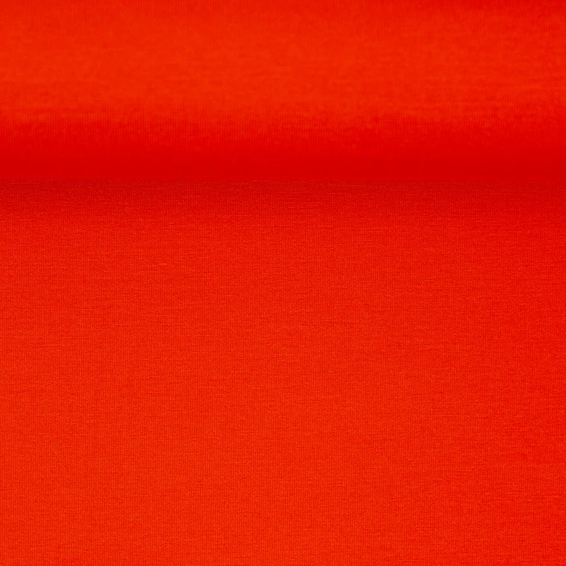 Viskose-Jersey Selina von Swafing Uni blutorange