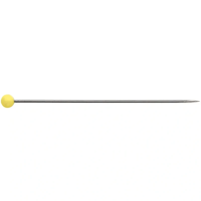 Prym Glaskopfnadeln, 0,60 x 43mm, gelb, 20g