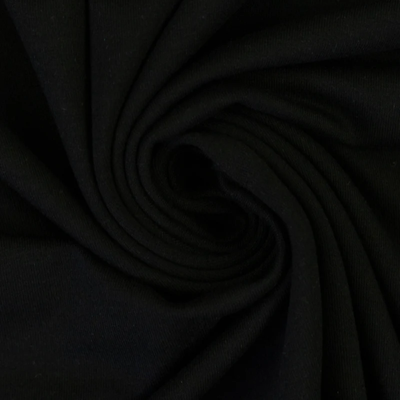 Viskose-Jersey Selina von Swafing Uni schwarz