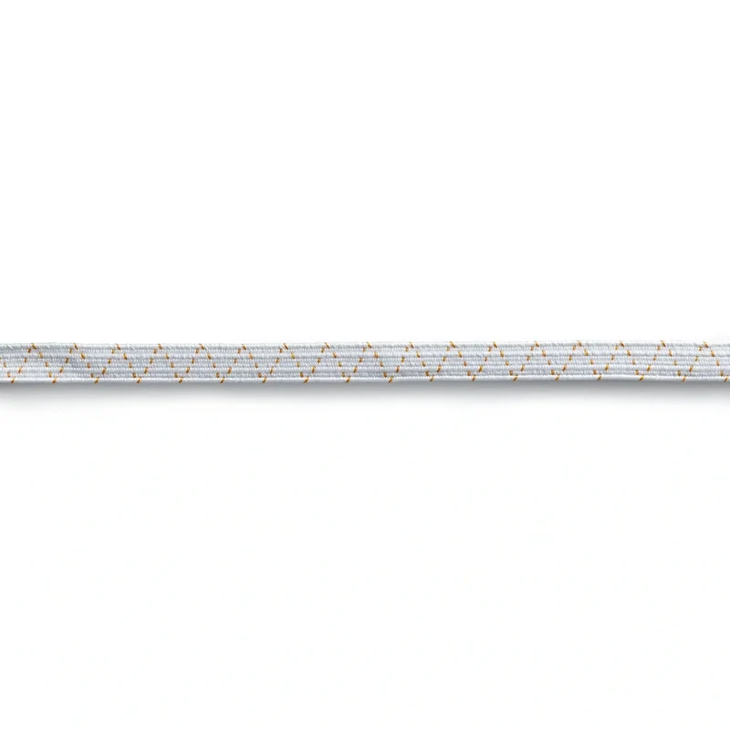 Standard-Elastic Gummiband, 5mx7mm | Weiß