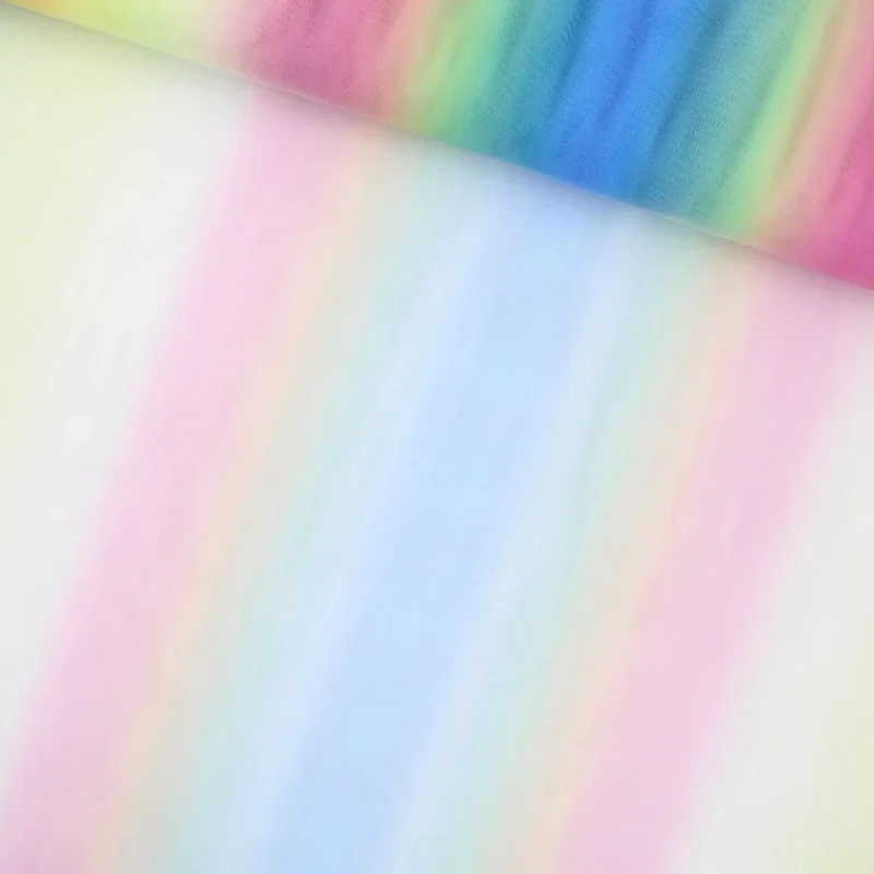 Weicher Tüll Regenbogen