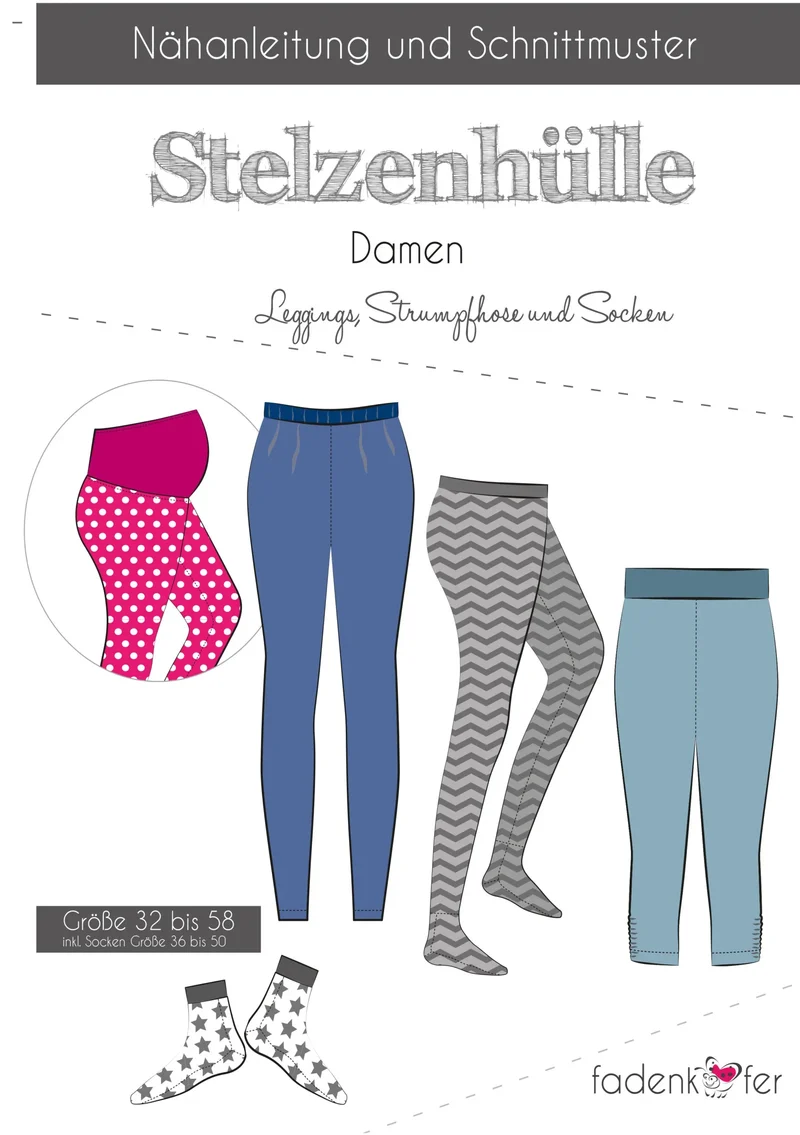 Schnittmuster Stelzenhülle | Damen