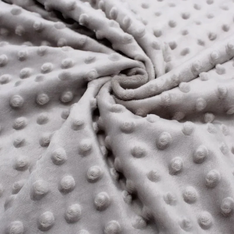 Minky Fleece Stoff | Noppen