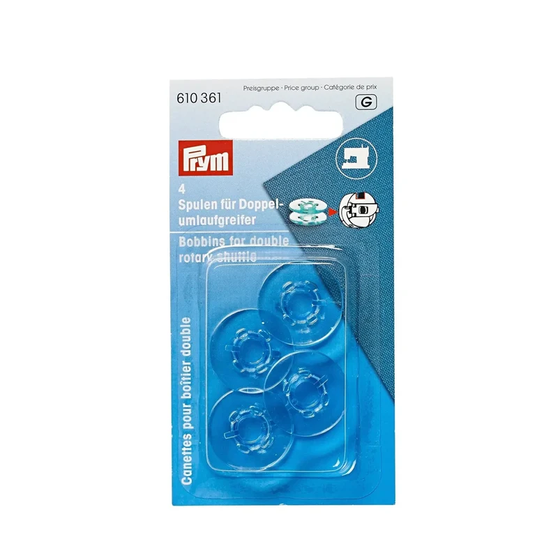 Prym Nähmaschinenspulen für Doppelumlaufgreifer