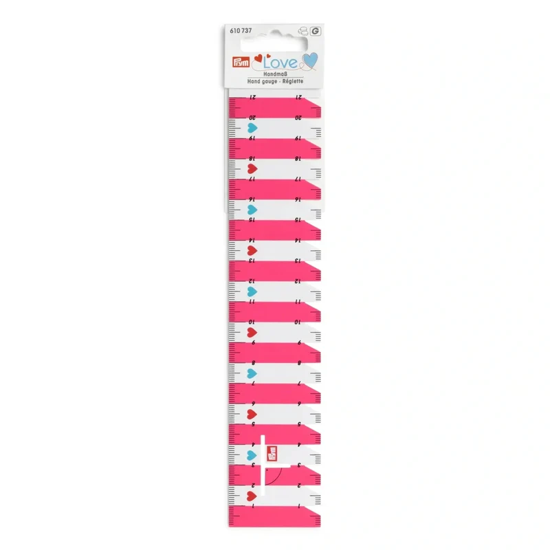 Handmaß 21 cm | Pink