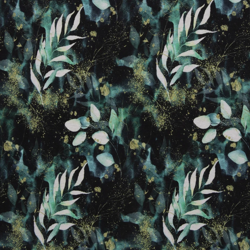 Alpenfleece "Isla“ Swafing Blüten Eukalyptus