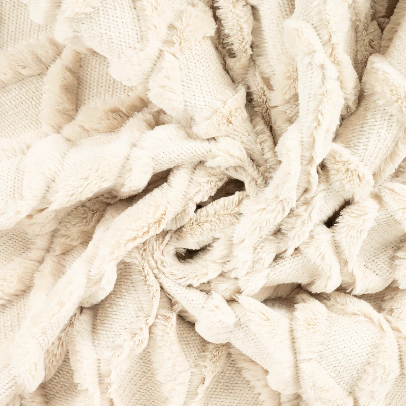 Steppstoff mit Fell Mabel – Sand