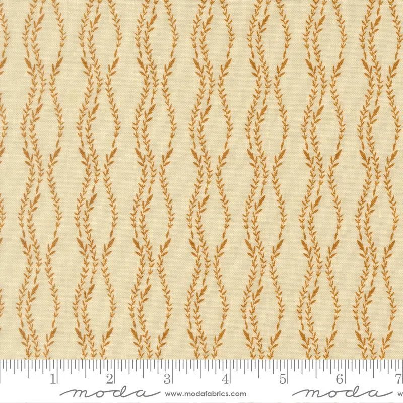 Moda, Fancy That Design House, Windfall, Vine Stripe, Eggshell