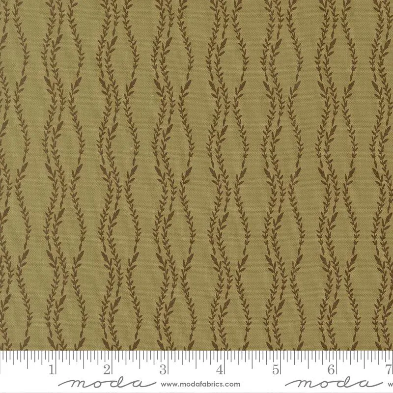 Moda, Fancy That Design House, Windfall, Vine Stripe, Meadow Green