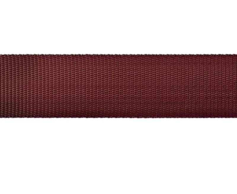 Gurtband 40mm weinrot
