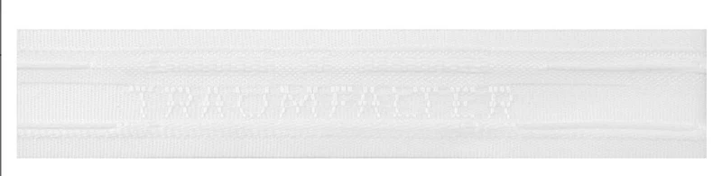 Gardinen Faltenband 3er Falte 2,5:1 26mm breit weiss