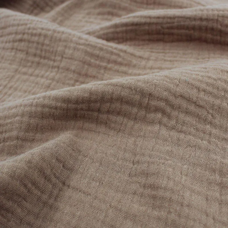 Musselin Stoff uni