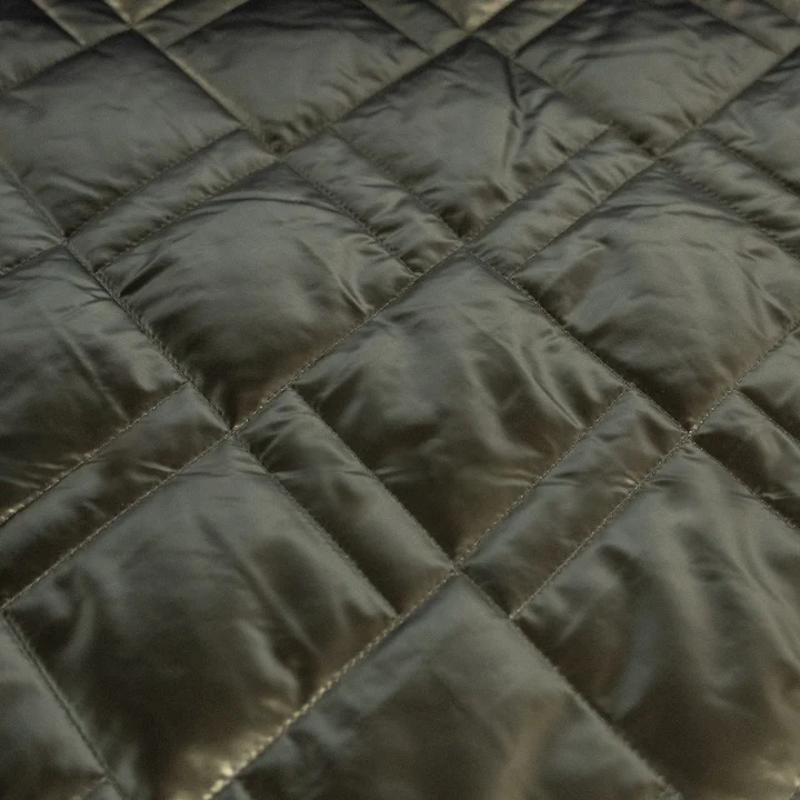 Steppstoff – Grün metallic
