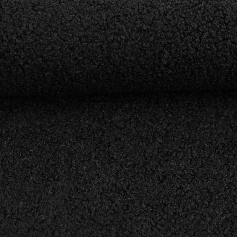 Dekostoff Boucle Kodiak Swafing schwarz