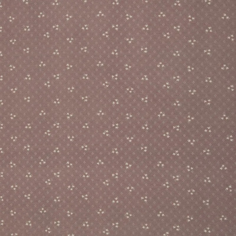 Lochstrickjersey Swafing Alva Blümchen altrosa