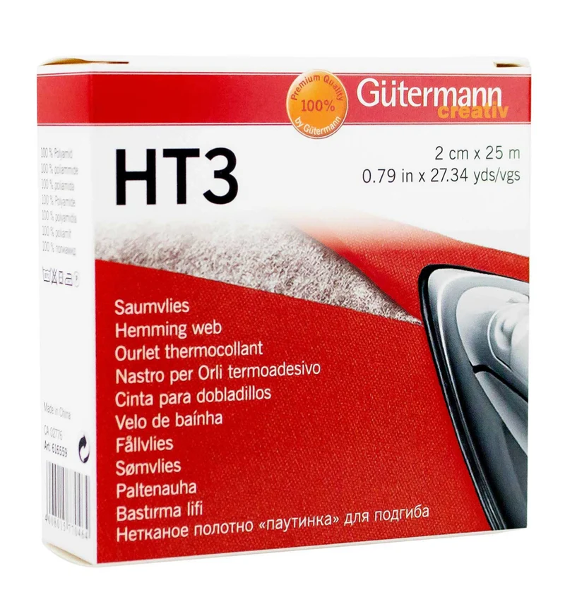 Gütermann creativ HT3 Saumvlies 2cm x 25m