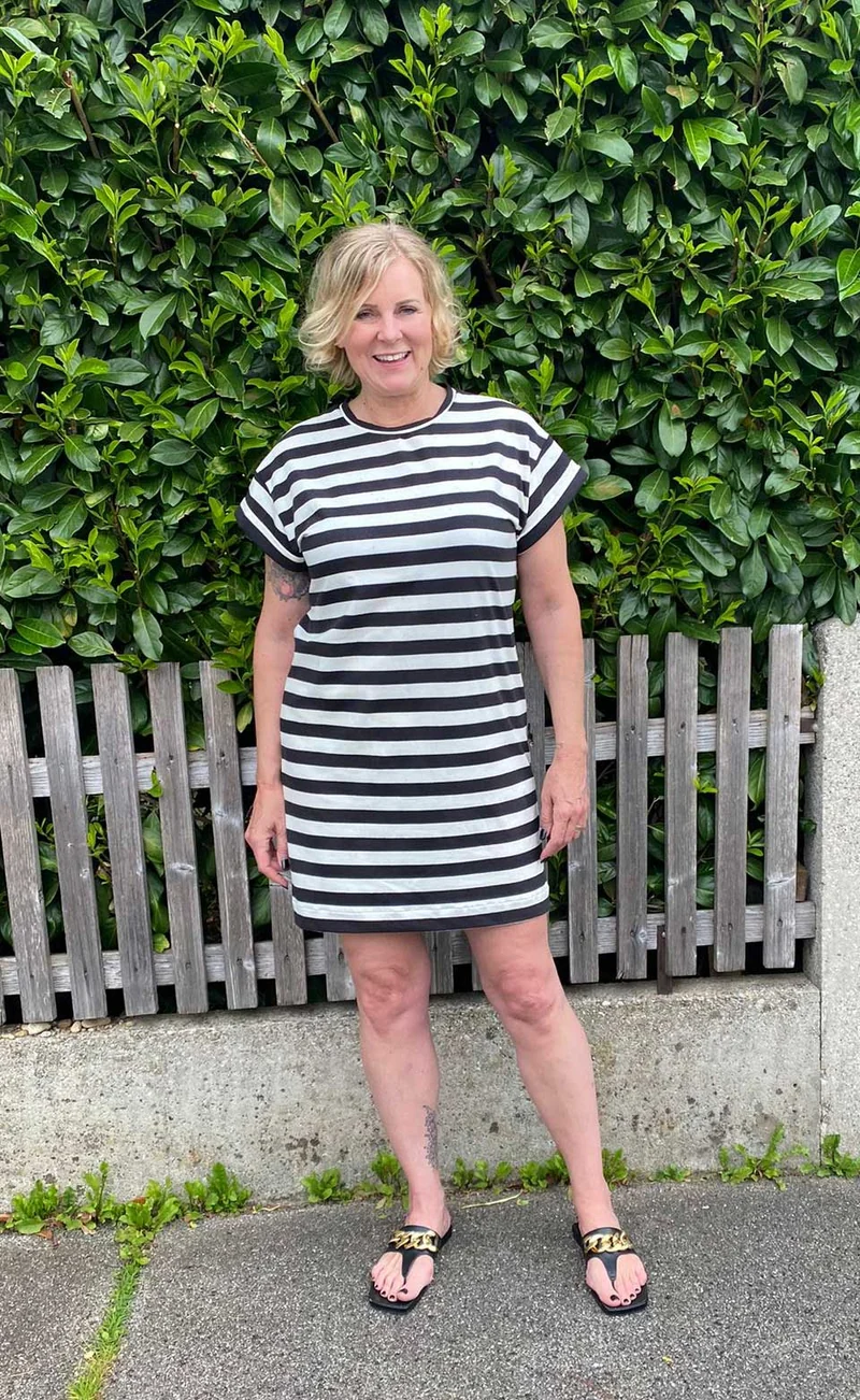 Erbsünde Schnittmuster "uva" Shirt Kleid Damen