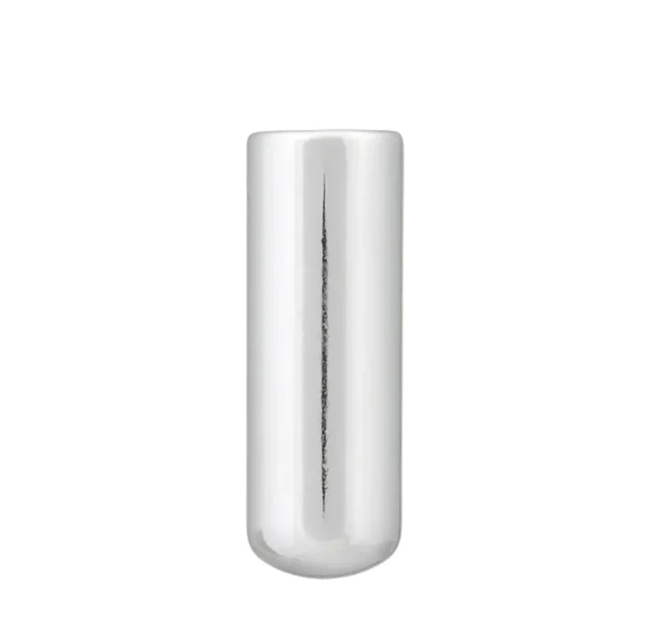 Kordelende Metall 25 mm Durchlass 7 mm silber