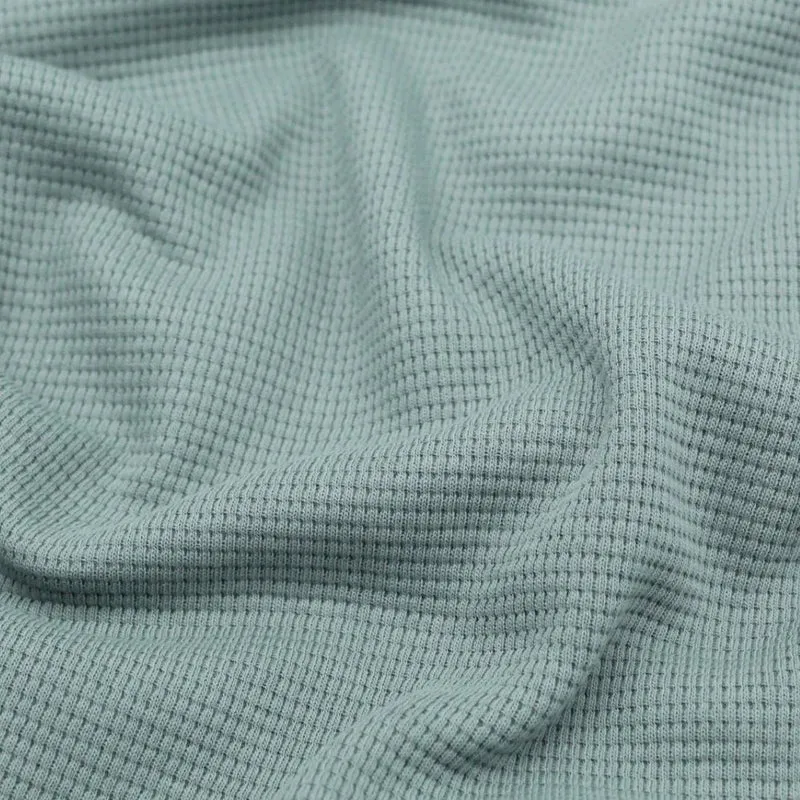 Mini Waffeljersey aus Baumwolle