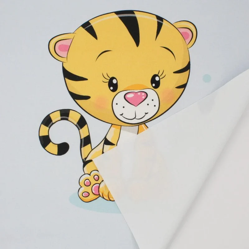 Baumwollpanel Tiger | 38x38 cm