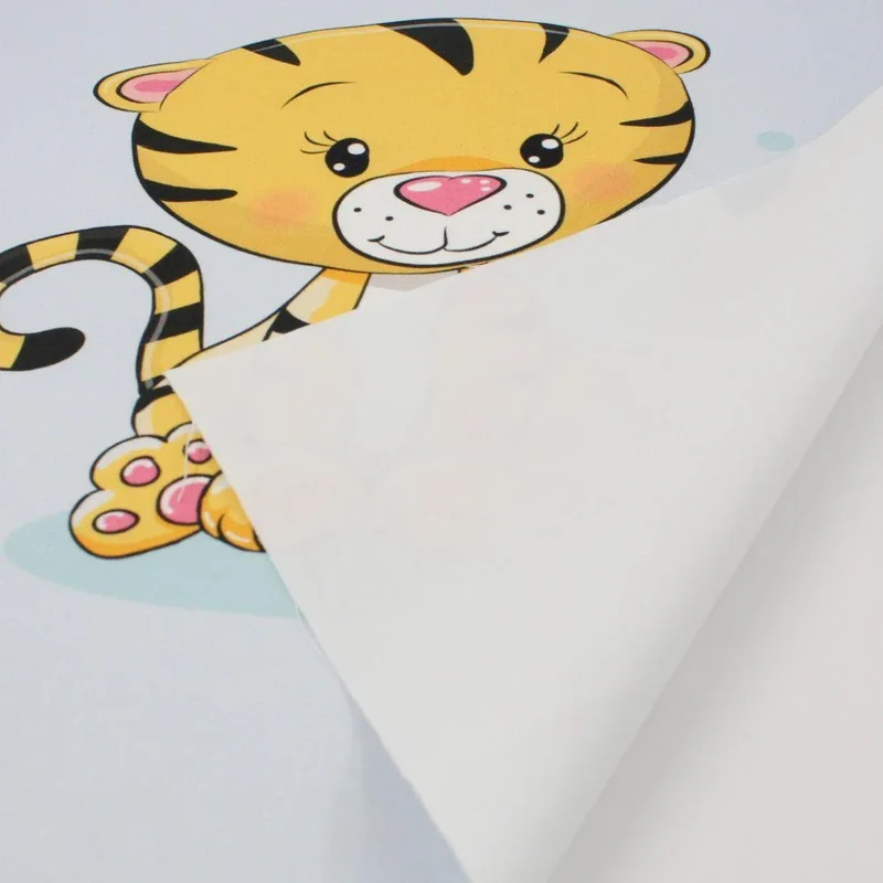 Baumwollpanel Tiger | 38x38 cm